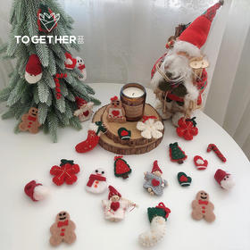 【上手】圣诞装饰配件（毛毡小物）