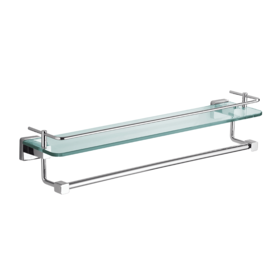 大信卫浴五金 不锈钢色化妆台带杆 DX- 6759L-1L