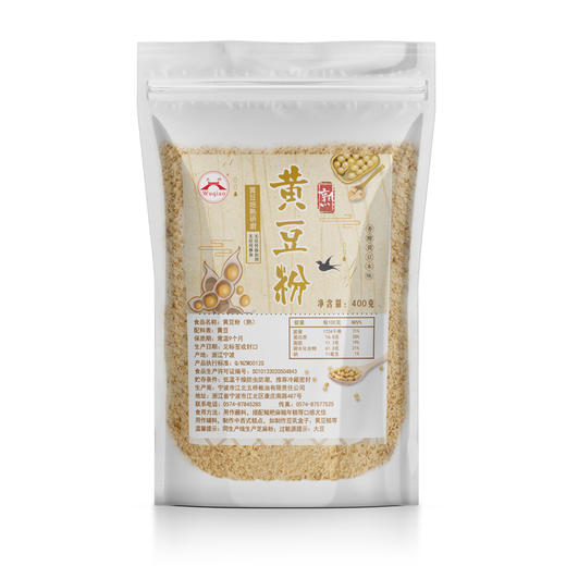 五桥牌熟黄豆粉糍粑糯米块驴打滚豆乳盒子蛋糕年糕用原料400g 商品图3