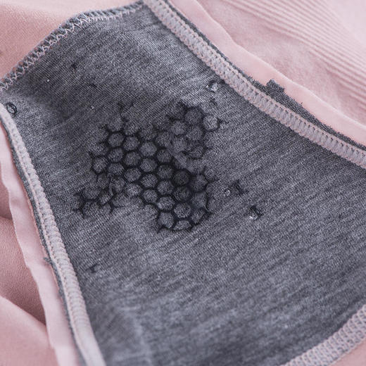 【限时拍一盒发三盒】爆款石墨烯导湿内裤有效抑制菌亲肤提臀舒适透气，不变形、不起球Ts，一盒4条 商品图2