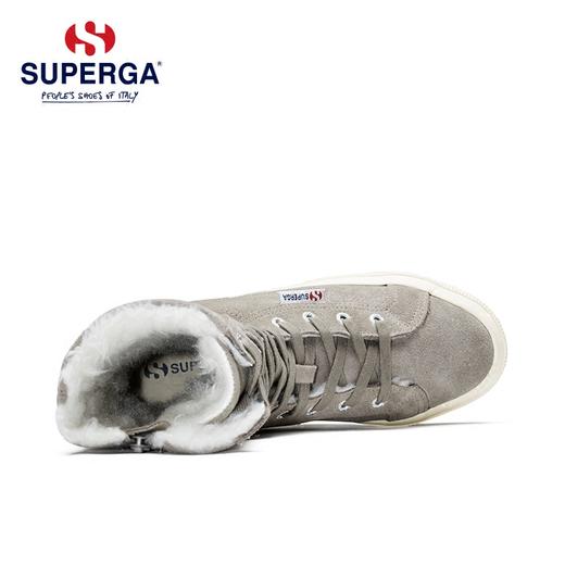 SUPERGA/圣佩伽 冬保暖加绒翻帮两穿中筒靴 瘦瘦靴反毛皮雪地靴女 商品图2