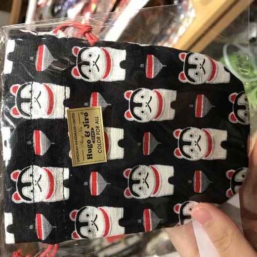 HUJI祤集Pippin收纳袋插画陀螺小狗 商品图1