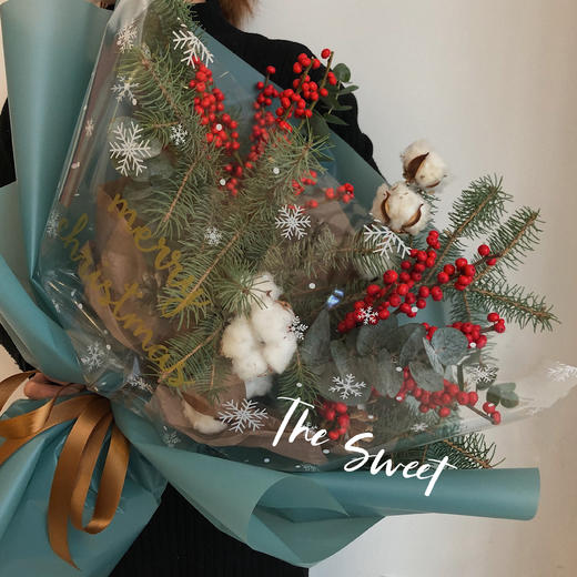 圣诞限定 冬青大松 · 花束 商品图1