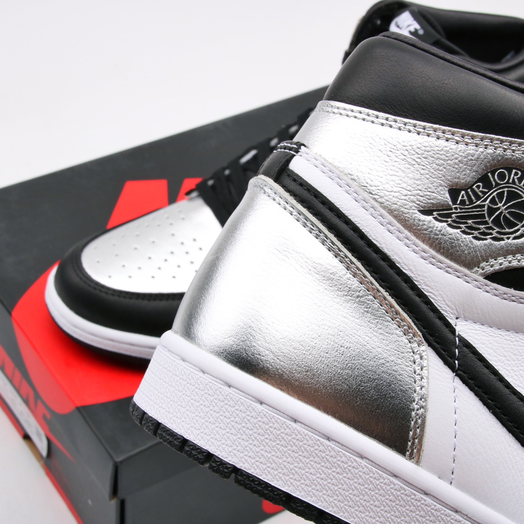 air jordan high og"metallic silver"aj1黑银