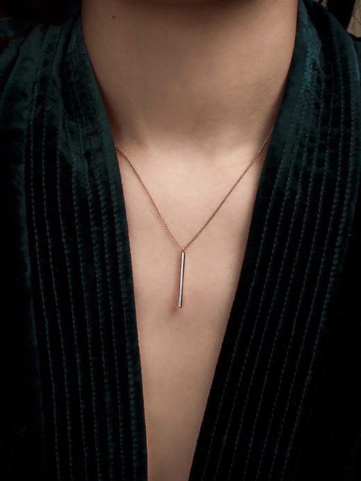 LUCINE 鹿鸣珠宝 | 【一】系列白贝母项链 商品图0