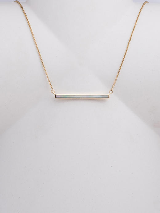 LUCINE 鹿鸣珠宝 | 【一】系列白贝母项链 商品图2