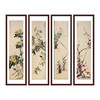 许守忠《花鸟四条屏》34cm*138cm*4 花鸟四条屏作品 客厅/茶室挂画 商品缩略图0