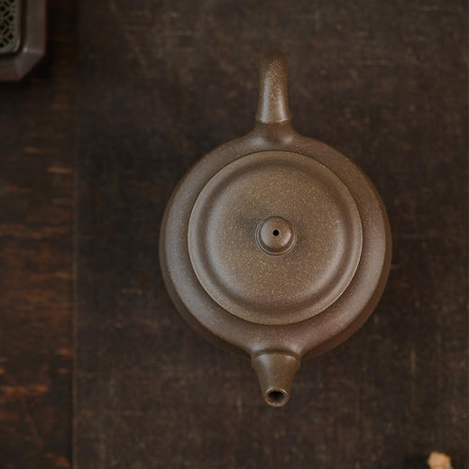 龙德堂陶艺 徐飞制《清风峻节》原矿青段 360cc (库存请咨询客服) 商品图2