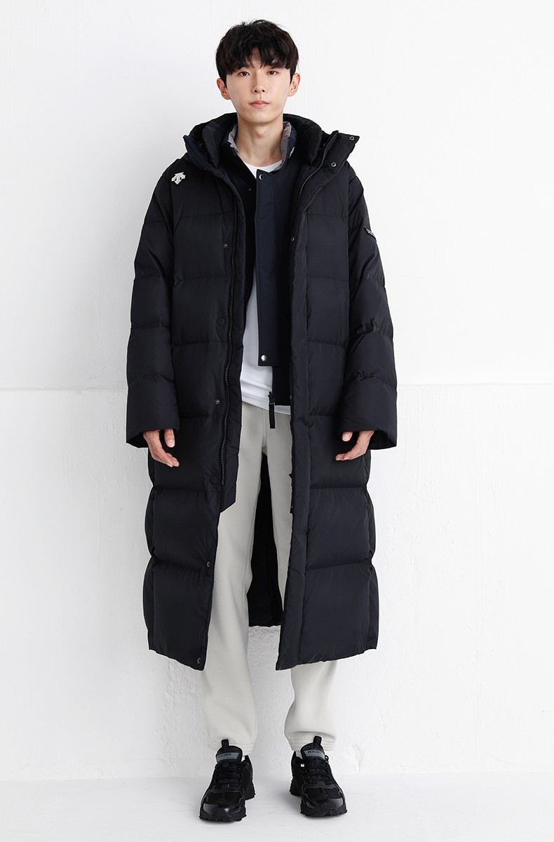 5天【行走的棉被】迪桑特过膝长款情侣羽绒服