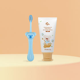 喜多益生菌牙膏50g+牙刷2~6岁