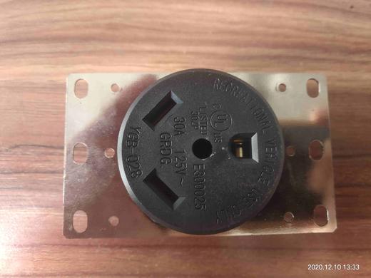 【货号05603】发电机插座发电机配件阿根廷款式插头插座柴油机插座 商品图2