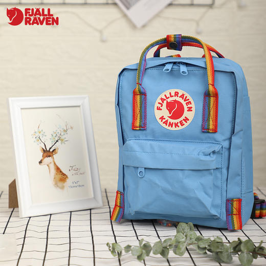 北极狐2021新款Kanken Rainbow电脑旅行双肩背包 23620 商品图3