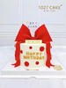 1027CAKE | 少女心 蝴蝶结红色  为你的少女心加冕 翻糖 商品缩略图1