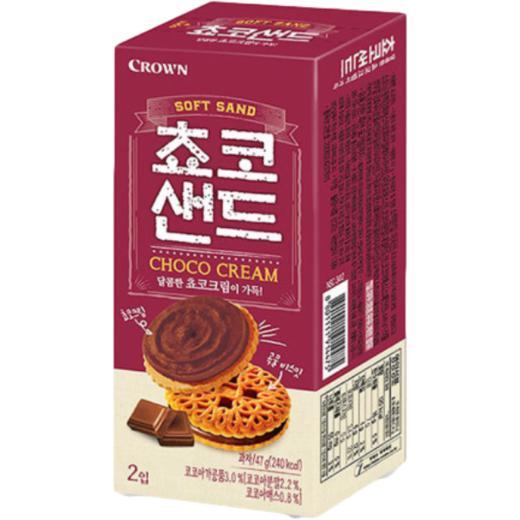 克丽安 花生巧克力夹心饼干47g【中】 商品图0