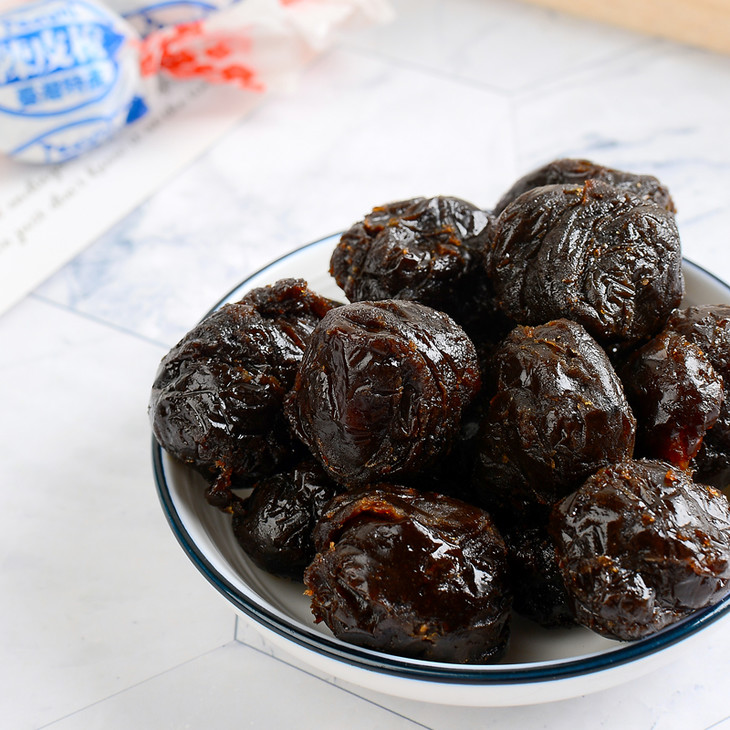 台湾陈皮梅嘉应子 凉果蜜饯甘草果脯 手信送礼【一盒400g】广西包邮