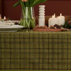 绿色格子桌布格纹方格圣诞主题英伦餐桌布艺 商品缩略图3