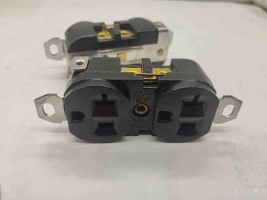 【货号05363】发电机配件发电机插头插座发电机美式插座双头美式插座 商品图5