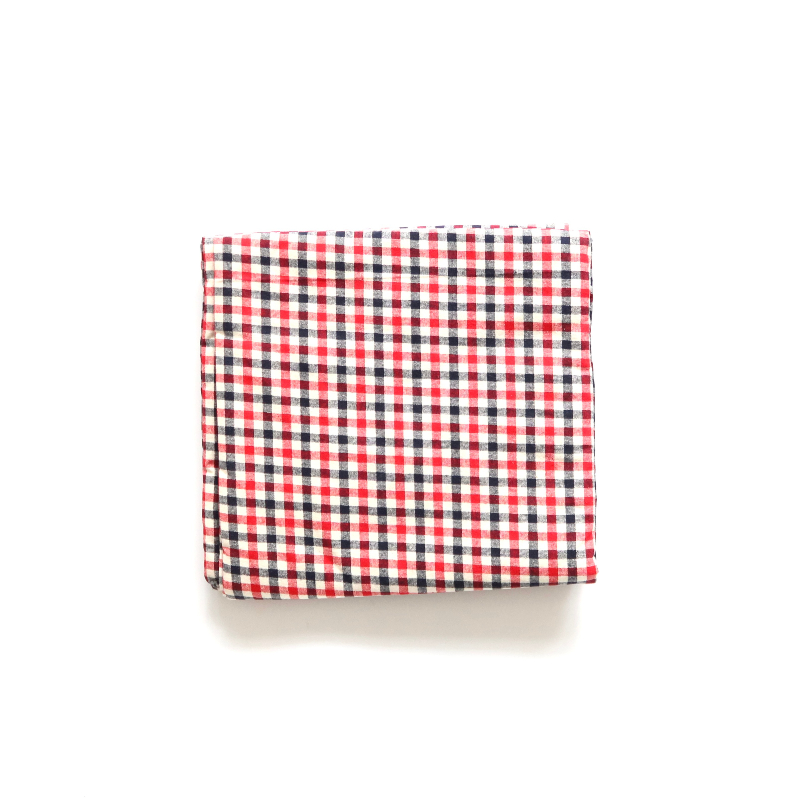 HUJI祤集厚款长围巾插画磨毛棉格纹