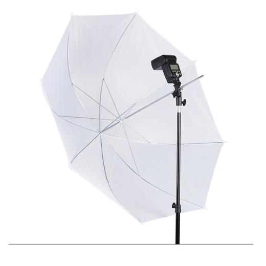 43寸柔光伞柔光棚反光伞白色影楼伞人像闪光灯柔光通用摄影器材 摄影伞 商品图0