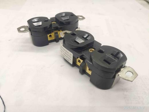 【货号05363】发电机配件发电机插头插座发电机美式插座双头美式插座 商品图2