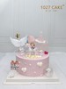 1027CAKE | 公主主题蛋糕  梦幻粉色系 商品缩略图0