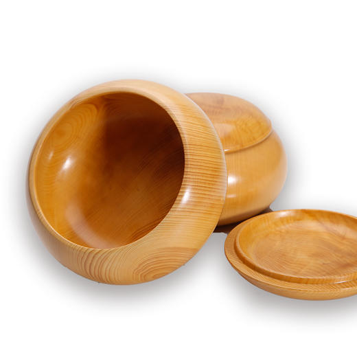 本榧日式扁平罐稀少材质木纹漂亮收藏级别 商品图1