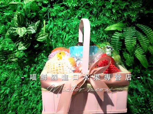 高端进口水果拼装精美中号果篮 商品图1