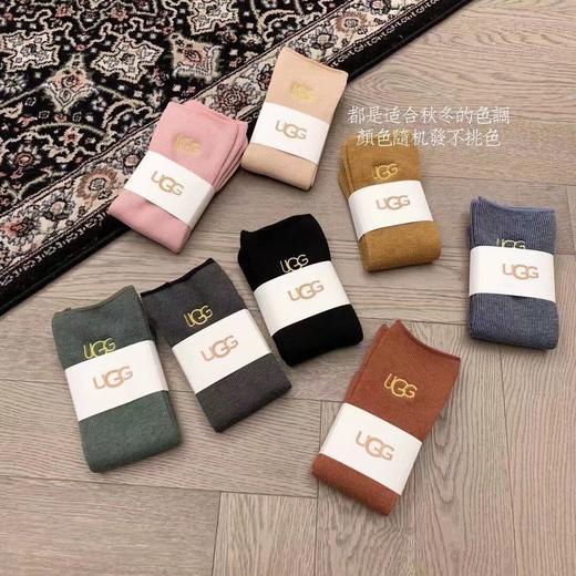 UGG小羊绒雪地袜5双  颜色随机 商品图0