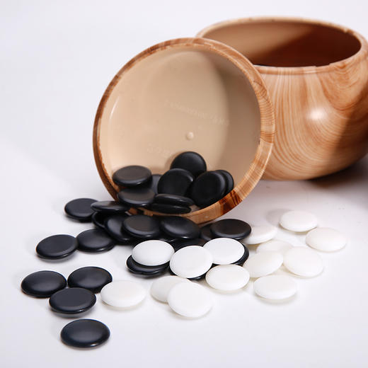 学生用密胺棋子塑料棋罐围棋培训学生入门练习 商品图4