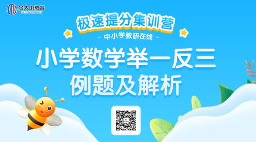 小学数学举一反三例题及解析--最大最小问题 商品图0