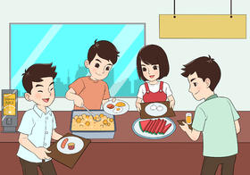 【一】餐饮篇-3自助餐礼仪