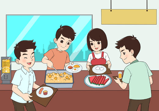 【一】餐饮篇-3自助餐礼仪 商品图0