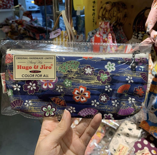 HUJI祤集笔袋风の花花扇 商品图1