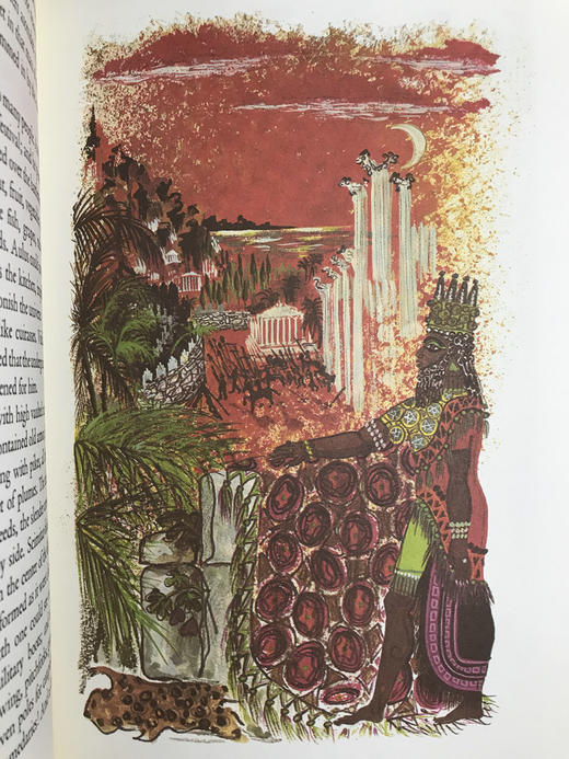 福楼拜《简单的心/圣朱利安传奇/希罗底》 梅·纳玛彩色插图 豪华皮装16开 商品图5