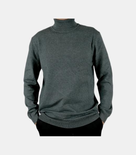 男装2020冬装新品休闲高领毛衣 0617-1111 商品图5
