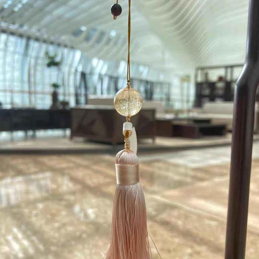 发晶圆珠手机挂坠 商品图0