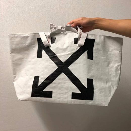 [香港直邮]off white 白色徽标手提包 女款 60x3x36cm