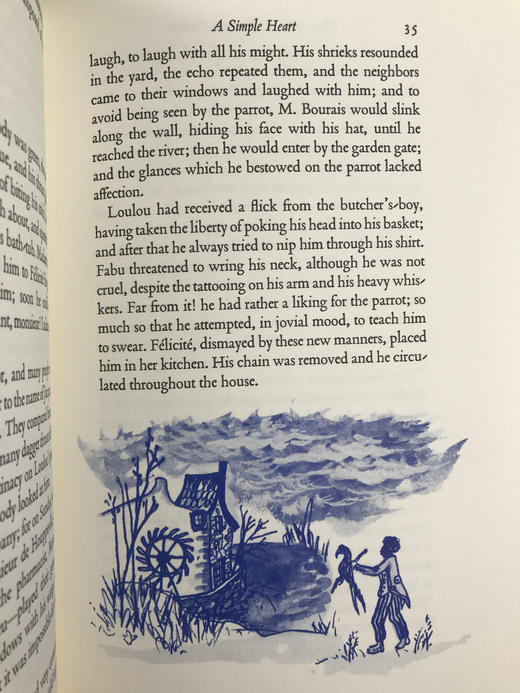 福楼拜《简单的心/圣朱利安传奇/希罗底》 梅·纳玛彩色插图 豪华皮装16开 商品图13