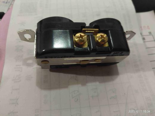 【货号02252】汽油发电机配件柴油发电机插座发电机美式插座双头插座 商品图3