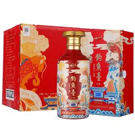 【推荐】钓鱼台 玺鲤红酱 酱香型 53度 500ml*6【整箱装】