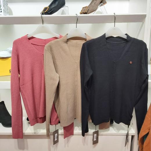 V领羊绒冷衫13178 商品图0