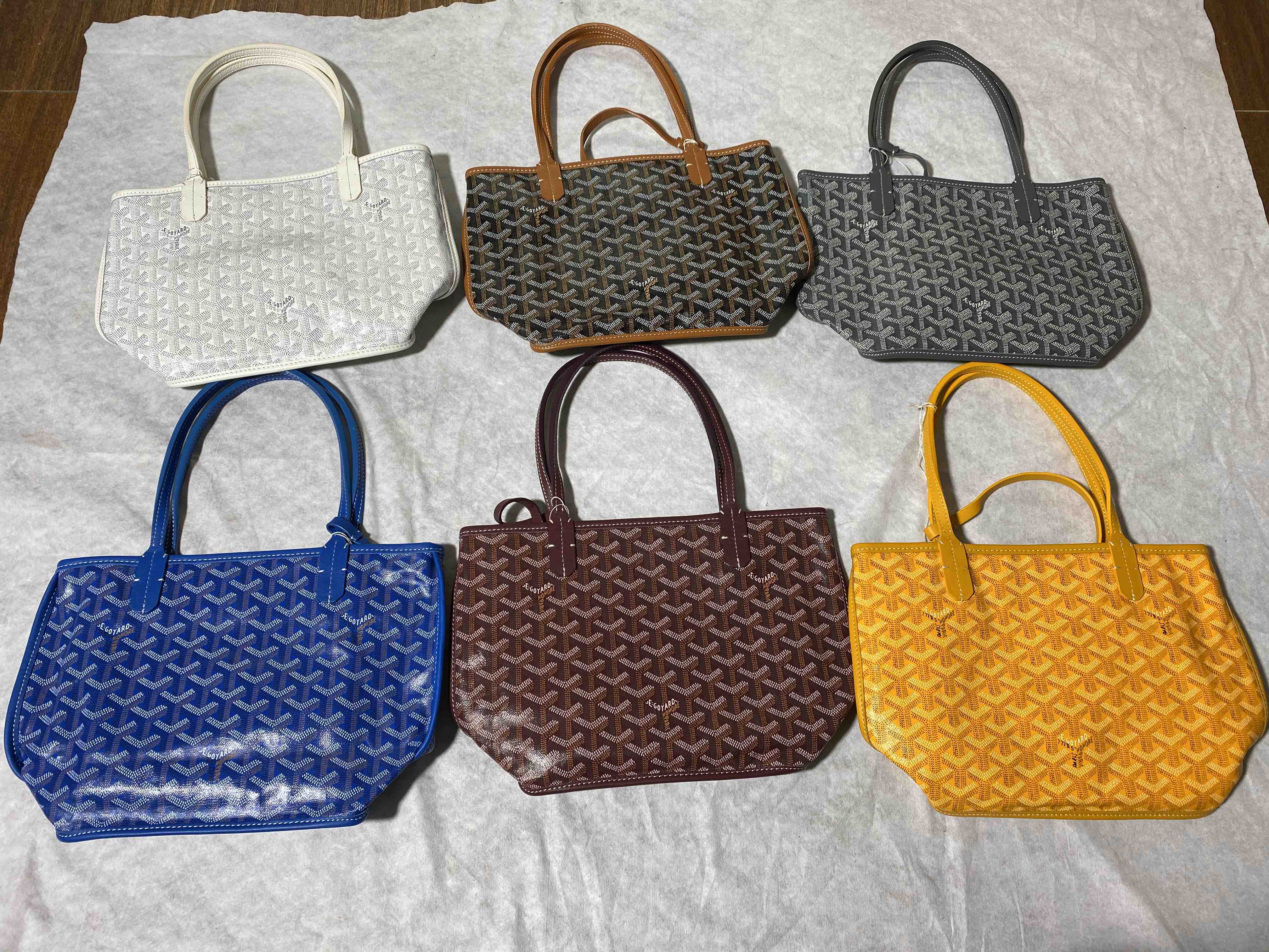 王炸!纯原组 戈雅mini双面购物袋手提包 菜蓝子(一面老花一面真皮)