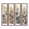 高云鹏《山水四条屏》34cm*138cm*4 山水四条屏作品 客厅/茶室挂画 商品缩略图0