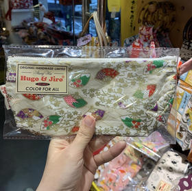 HUJI祤集笔袋风の花花扇