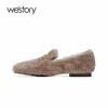 westory商场同款金属环懒人鞋毛毛鞋S20CM70791 商品缩略图3
