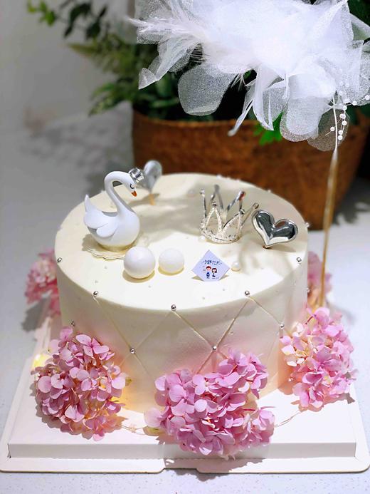 鲜花绣球天鹅小皇冠 下单前请仔细阅读商品详情 商品图1