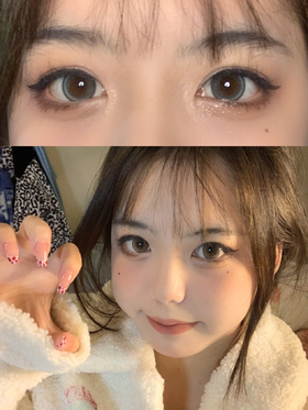 美瞳合集｜冬日纯欲风滴眼珠子分享