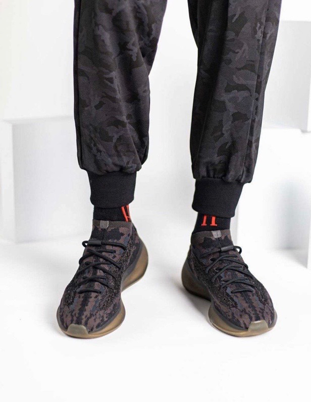 adidas yeezy 380 "onyx" 黑武士 跑步鞋