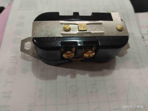 【货号02252】汽油发电机配件柴油发电机插座发电机美式插座双头插座 商品图4