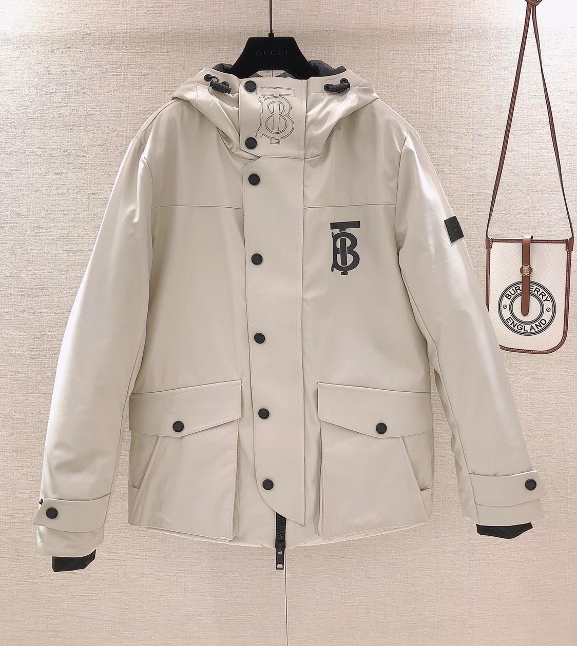韩国单! bbr 战马2020秋冬新款羽绒服 !中长款羽绒服!黑白两色入